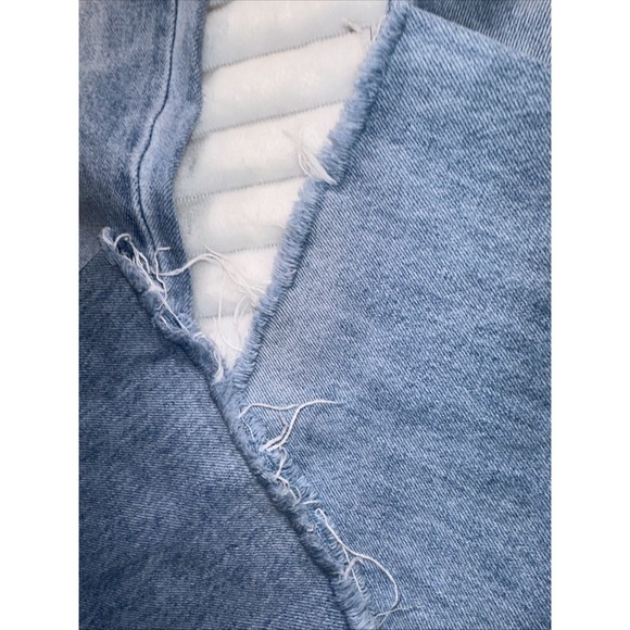 KanCan Womens Mid Rise Boot y Jeans Size 1 / 24 Distressed Light Wash Button Fly - Picture 7 of 8